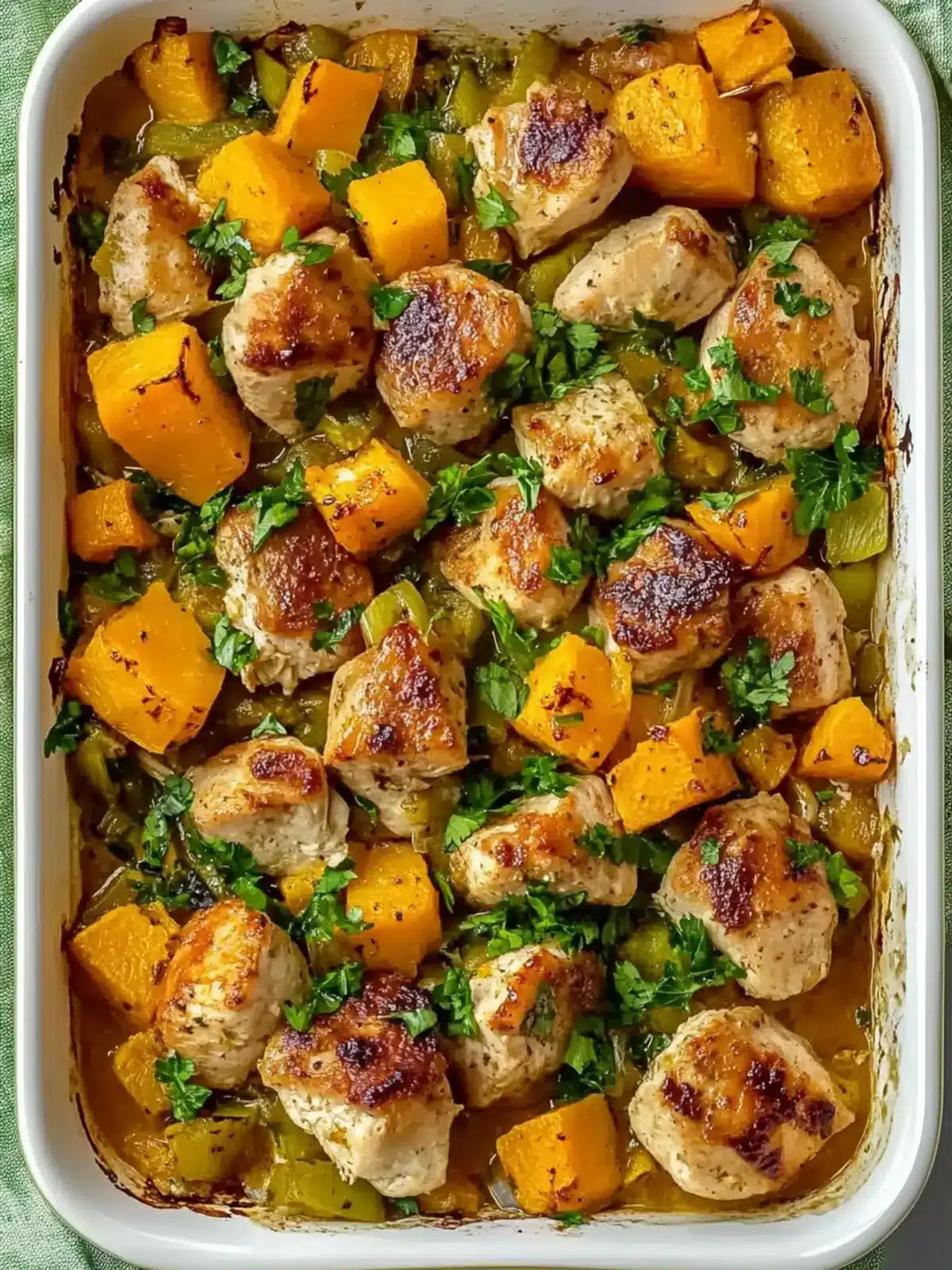 Savory Chicken Leek and Butternut Squash Bake for Cozy Nights 4 Chicken Leek and Butternut Squash