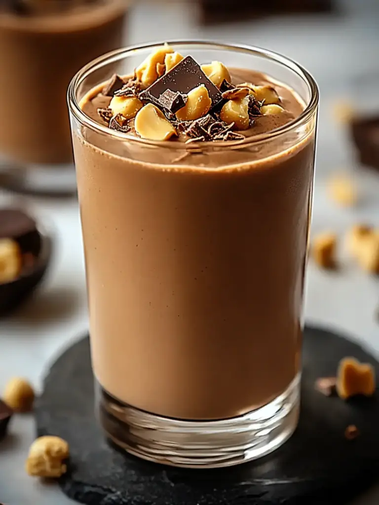 Chocolate Peanut Butter Smoothie