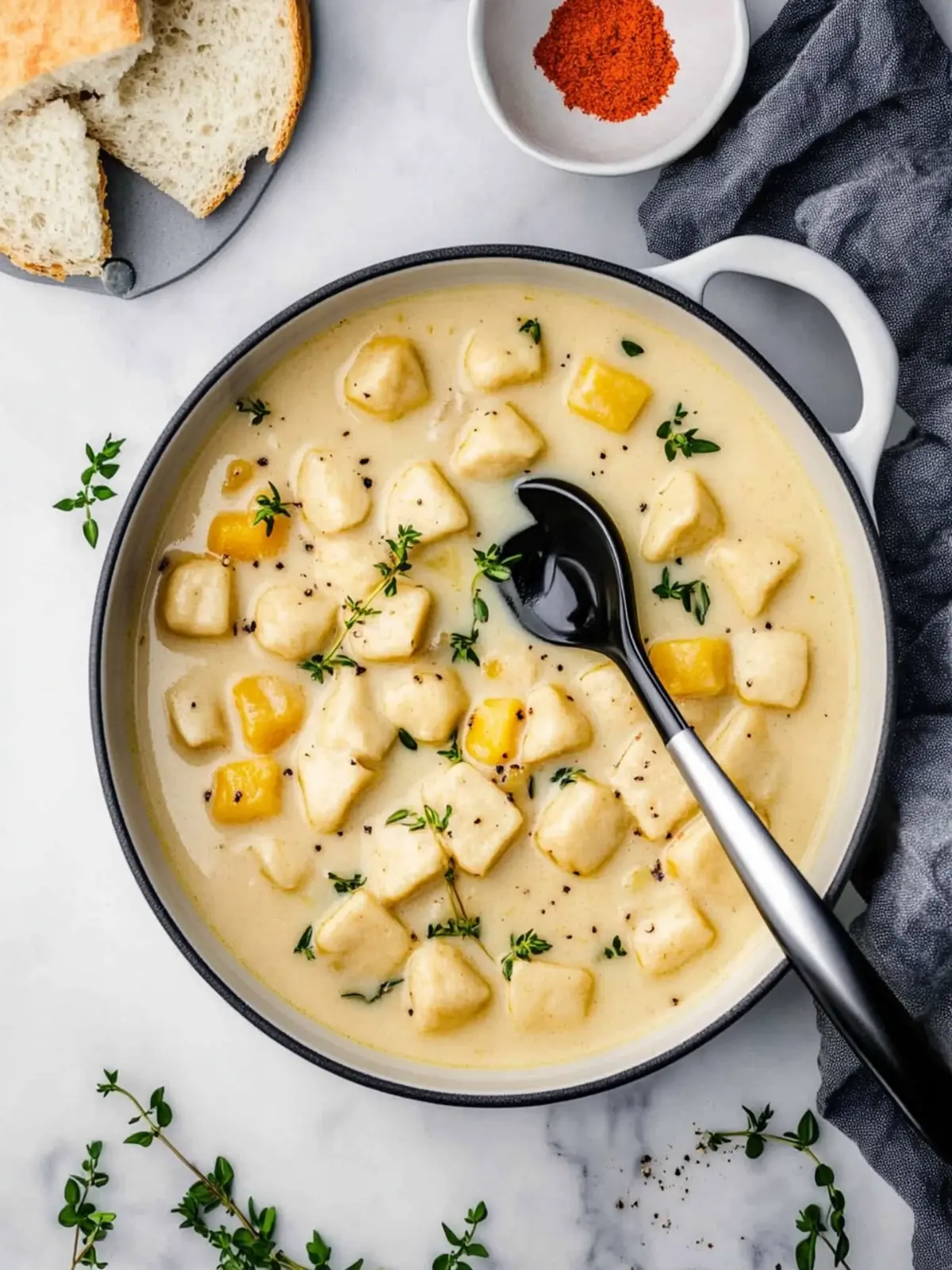 Cozy Up with Creamy Knoephla Soup: Easy Comfort Food Bliss 4 Creamy Knoephla Soup