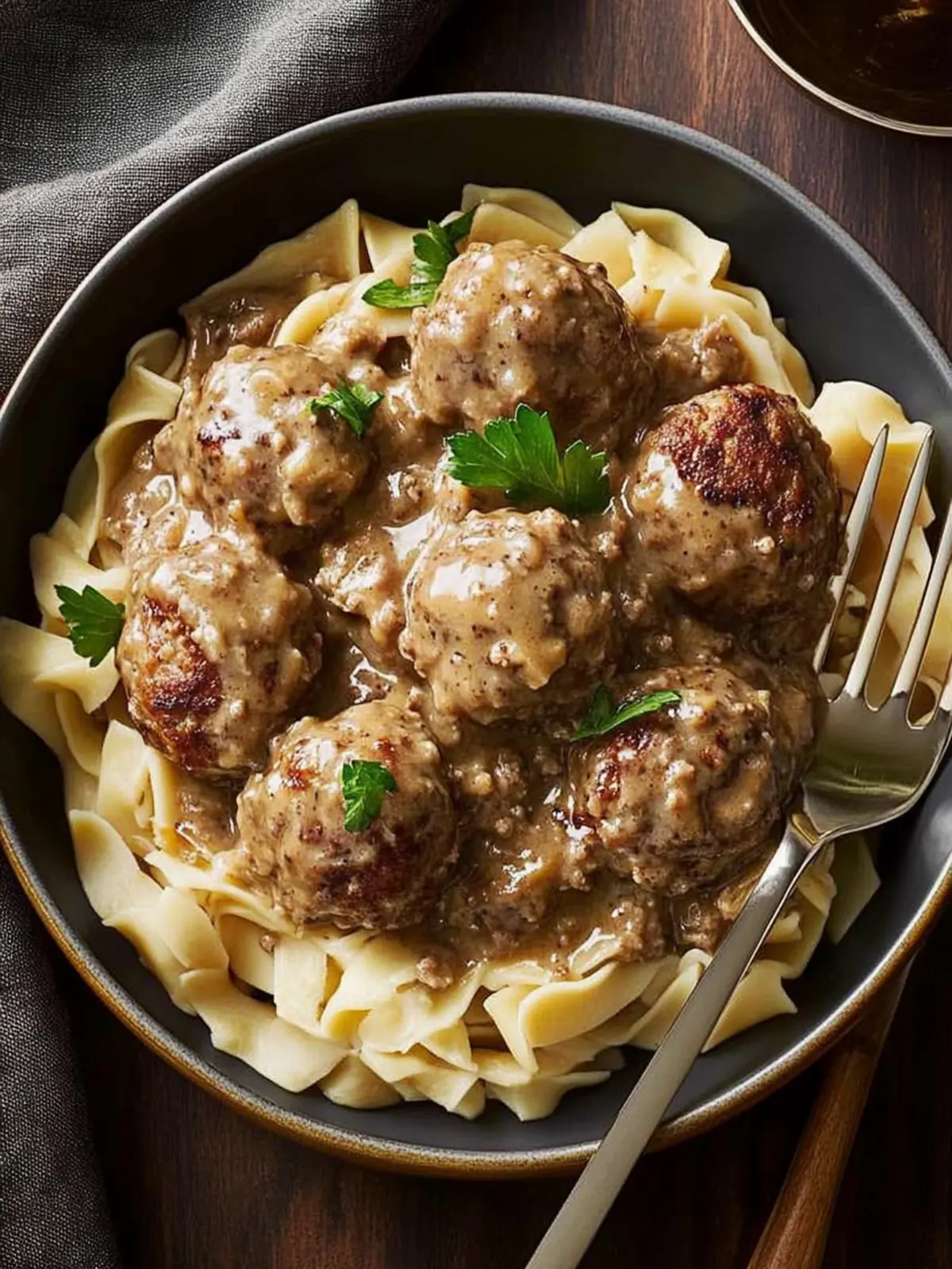 Meatballs and Gravy
