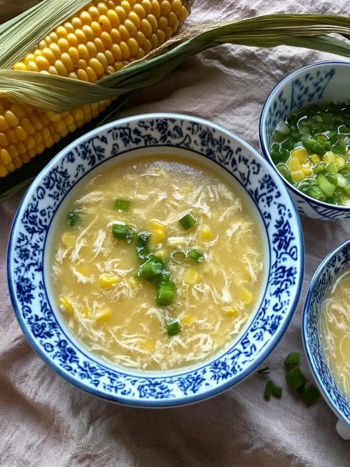 Delicious Corn Egg Drop Soup in Just 10 Minutes 4 Corn Egg Drop Soup (10-min)