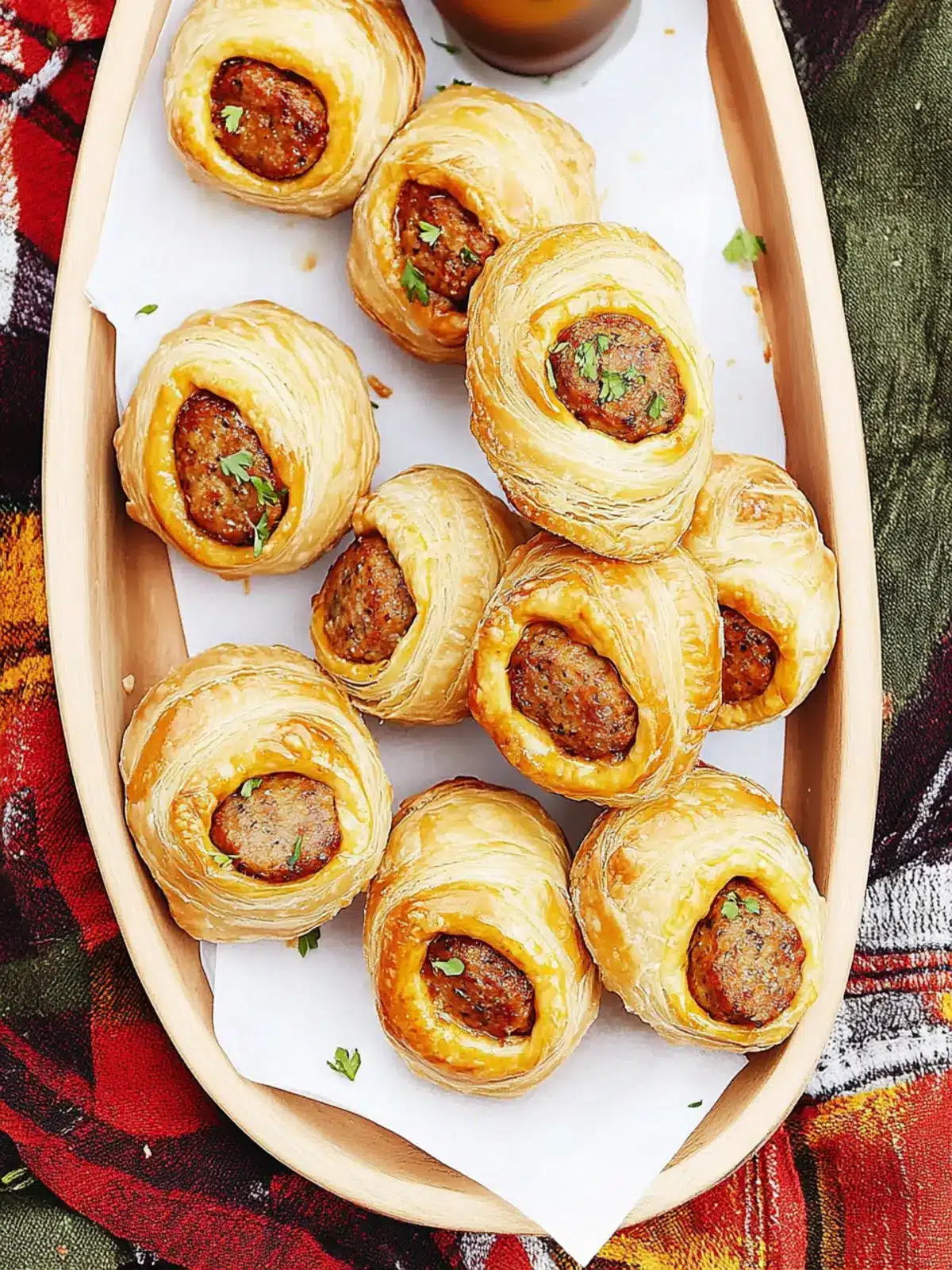 Cajun Sausage Puffs