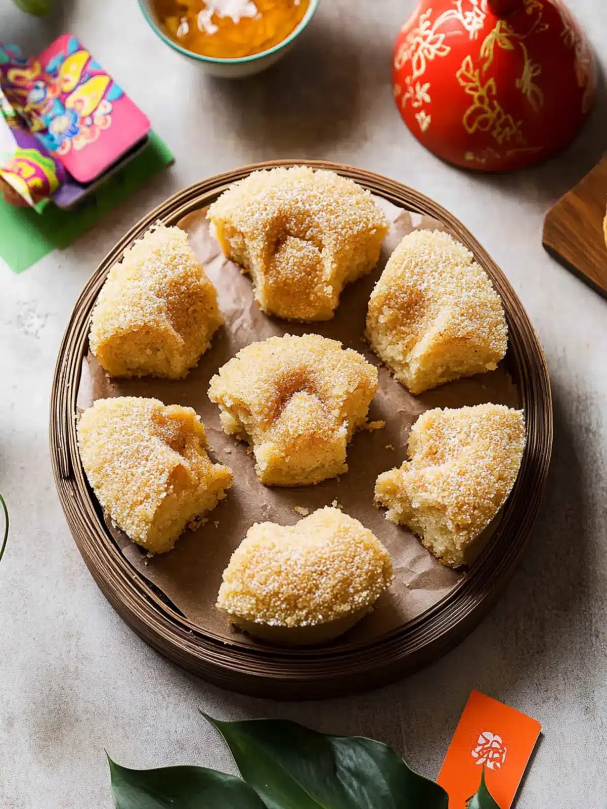 Irresistible Fat Goh: Steam Your Way to Prosperity Cake Magic 5 Fat Goh (Fa Gao, 發糕, Chinese Prosperity Cake)