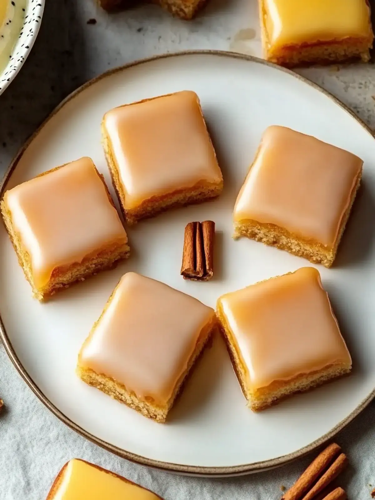 Baked Maple Donut Bars