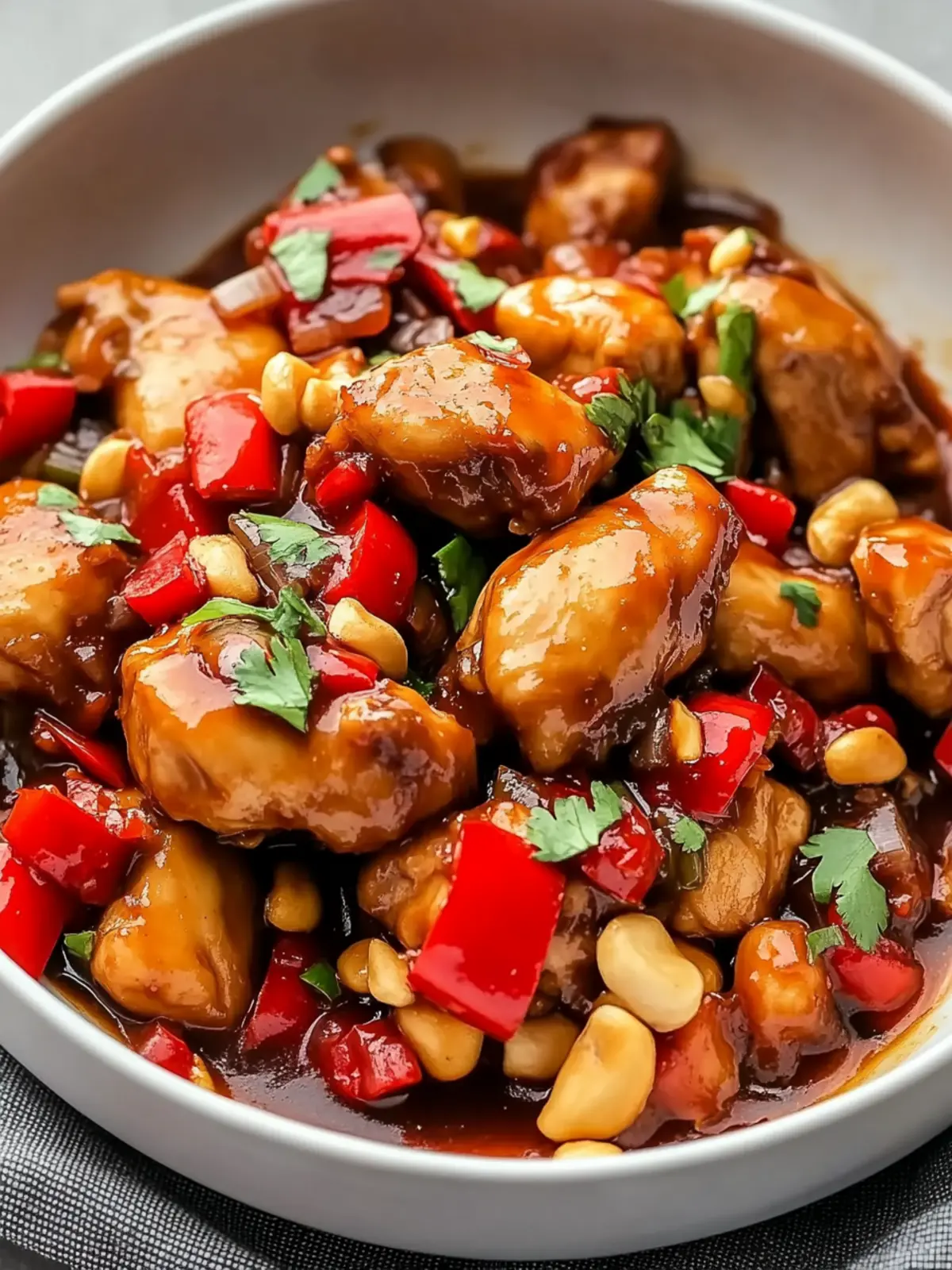 Savory Crockpot Kung Pao Chicken: Effortless Delight Tonight 2 Crockpot Kung Pao Chicken