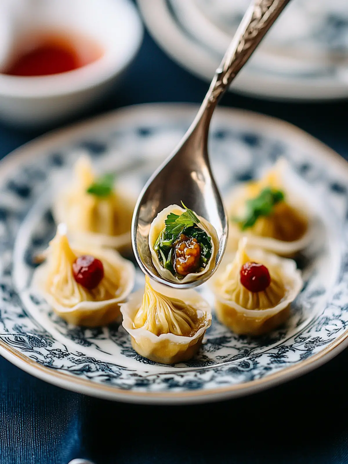 Savory Money Bag Dumplings for Good Fortune this New Year 4 Money Bag Dumplings