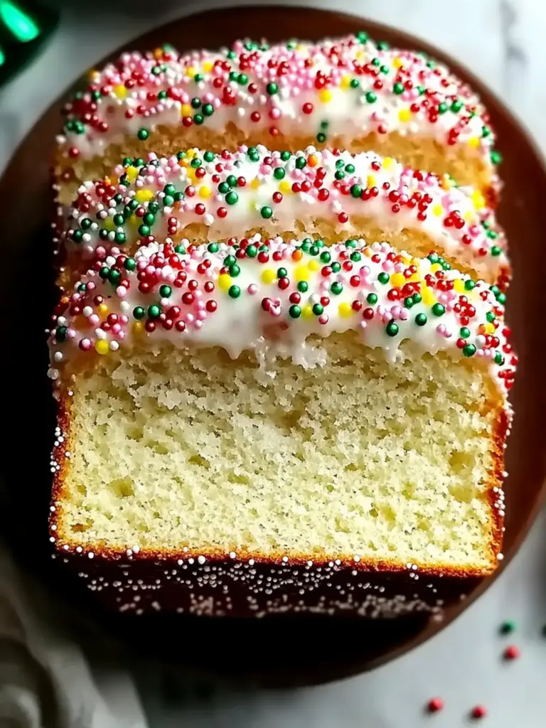Christmas Sprinkle Buttermilk Bread