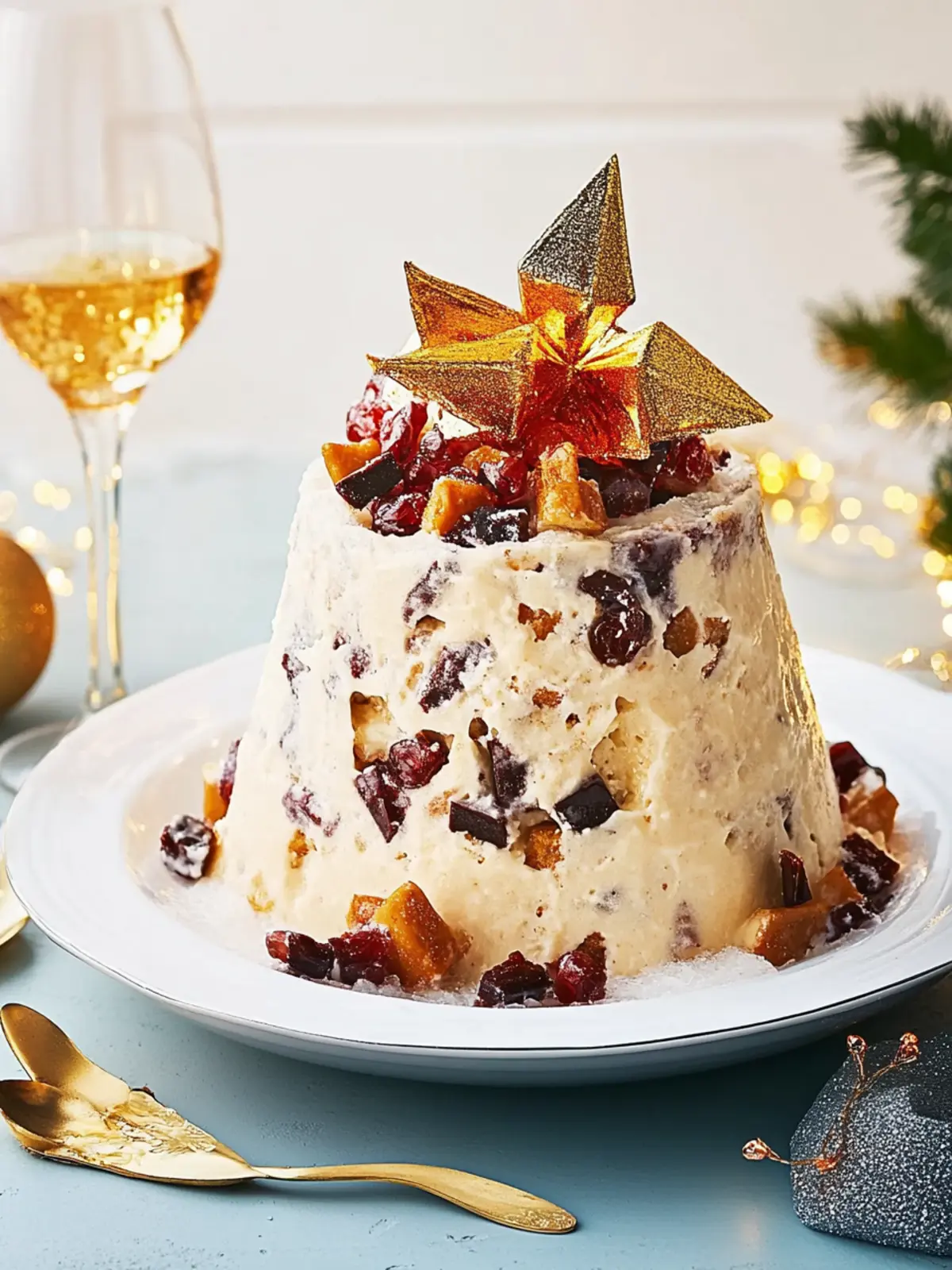 Brandy Butter Christmas Pudding