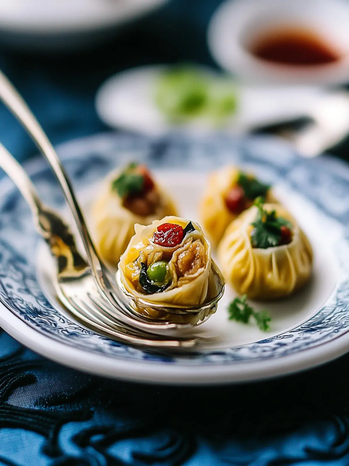 Savory Money Bag Dumplings for Good Fortune this New Year 2 Money Bag Dumplings