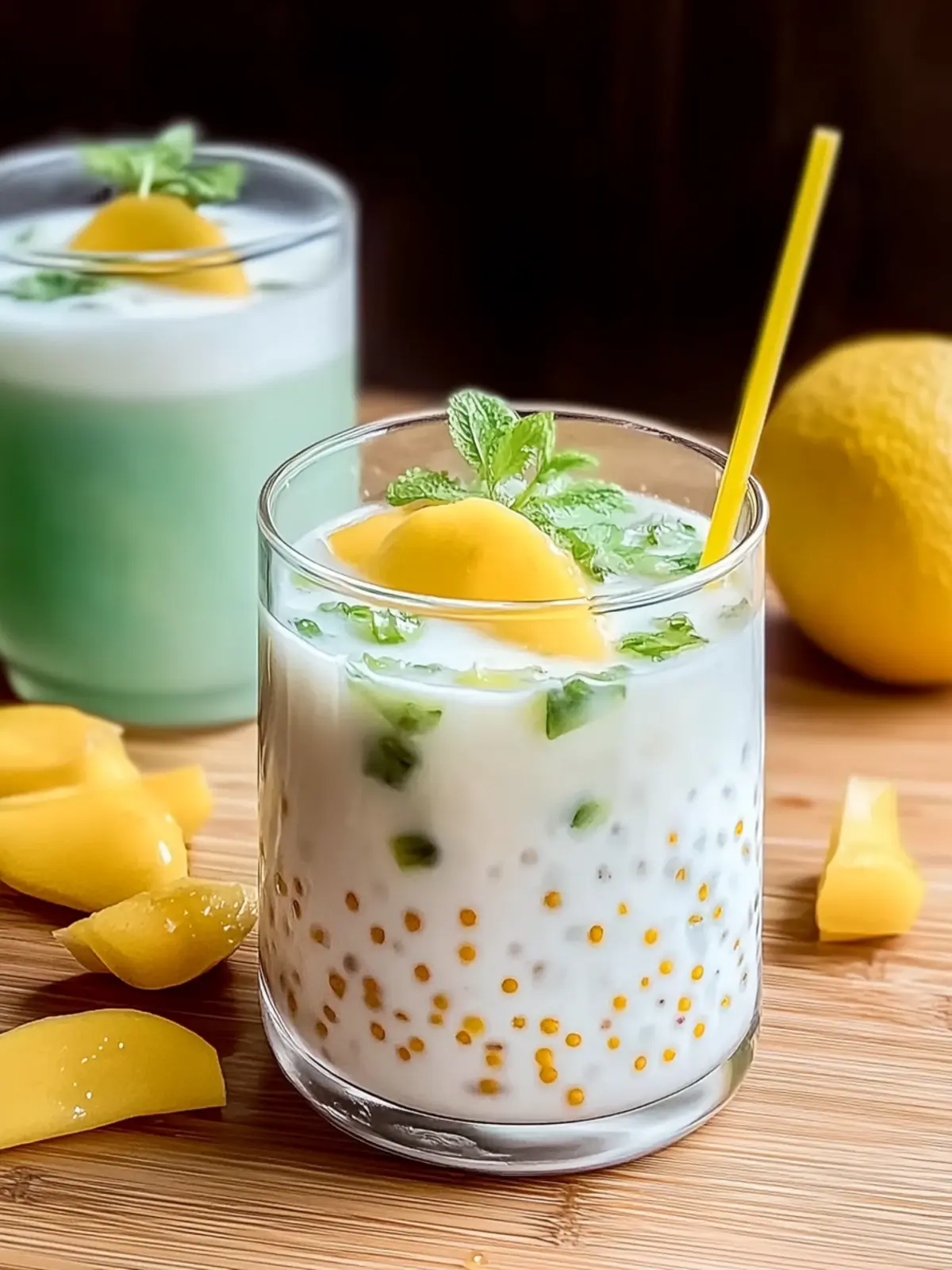 Delicious Nam Wan: Refreshing Coconut Milk Fruit Dessert 3 Nam Wan