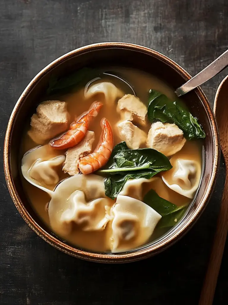 Copycat PF Chang's Wonton Soup