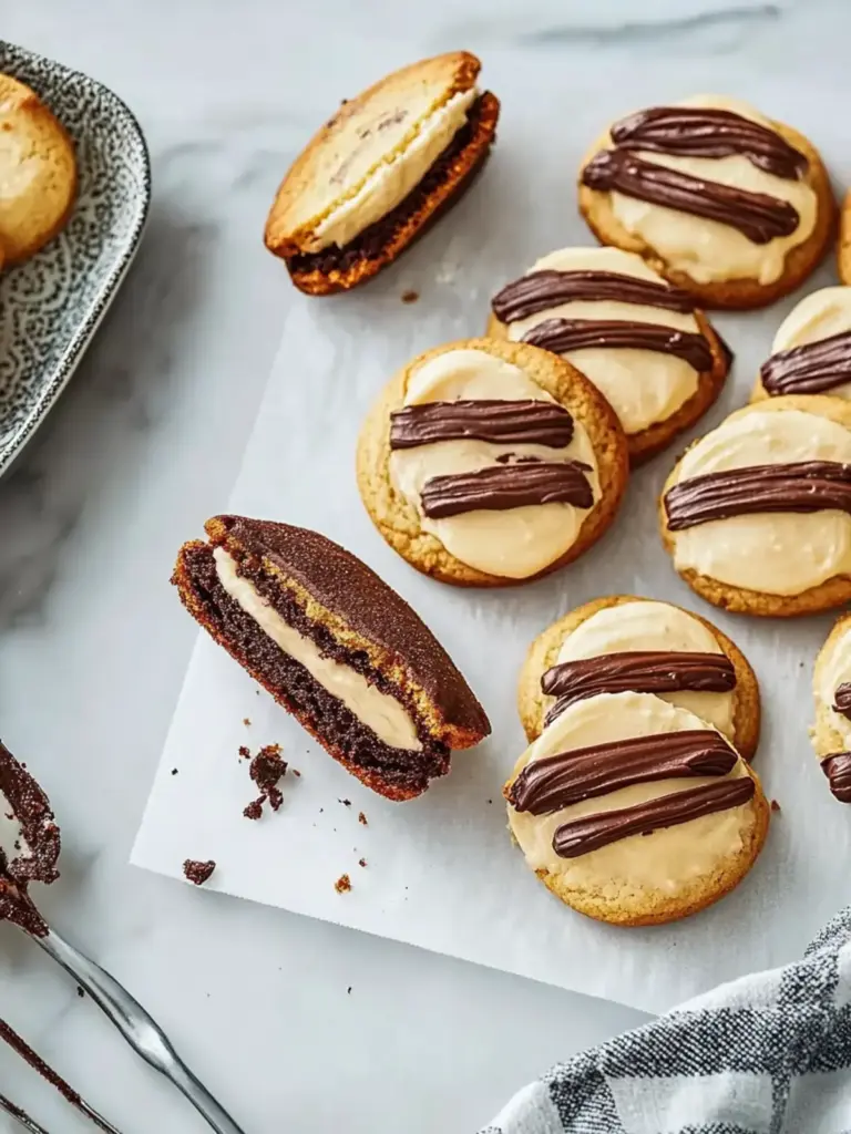 Chocolate Ganache Sandwich Cookies
