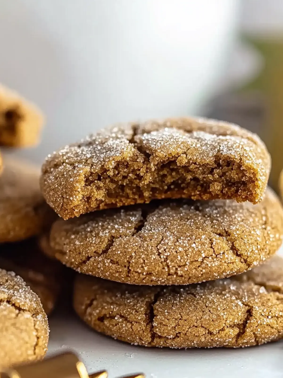 Decadent Molasses Crinkle Cookies That Melt in Your Mouth 3 Molasses Crinkle Cookies