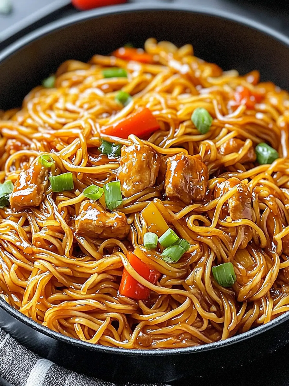 One-Pot Teriyaki Noodles: Quick, Tasty Family Dinner Delight 5 One-Pot Teriyaki Noodles