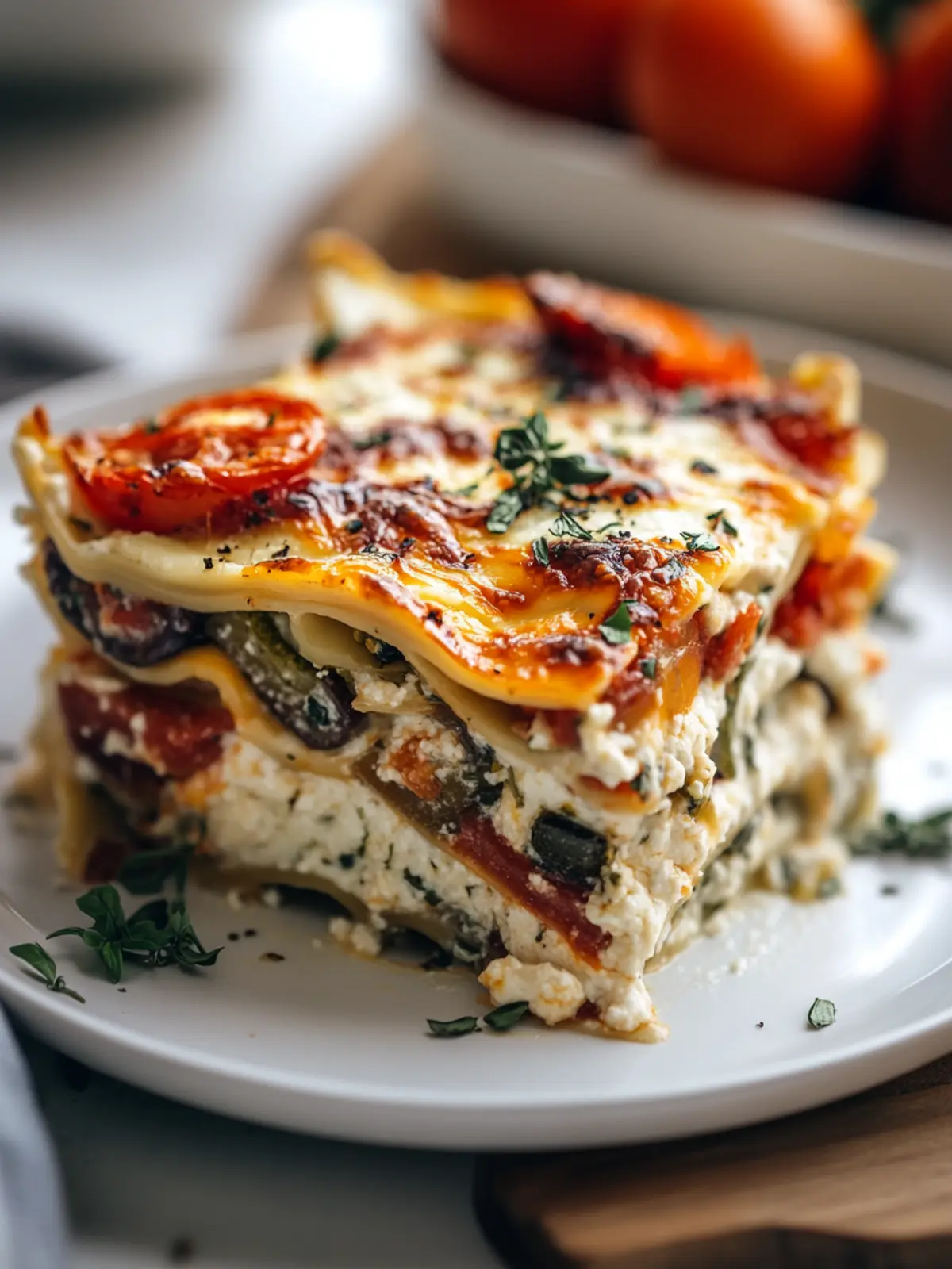 Loaded Veggie White Lasagna: Comfort Food with a Healthy Twist 2 Loaded Veggie White Lasagna