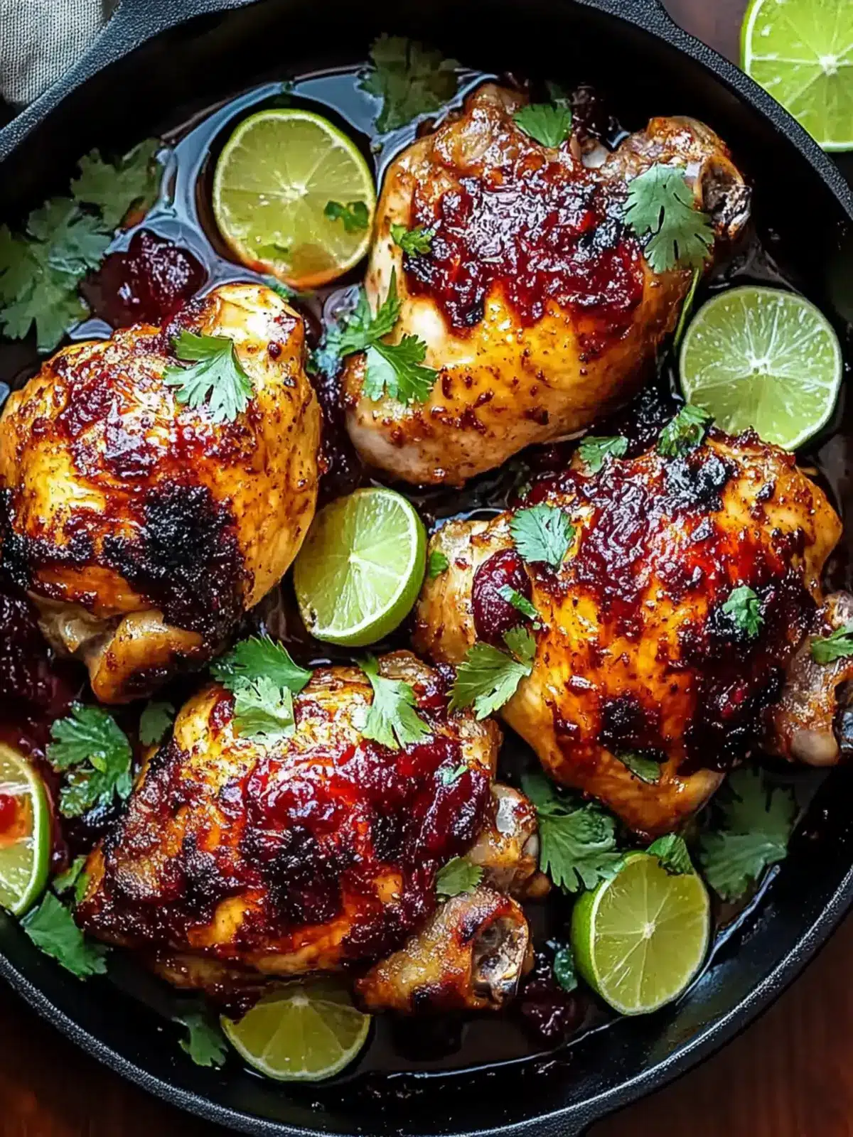 Cranberry Lime Glazed Chicken: A Flavorful Weeknight Winner 2 Cranberry Lime Glazed Chicken