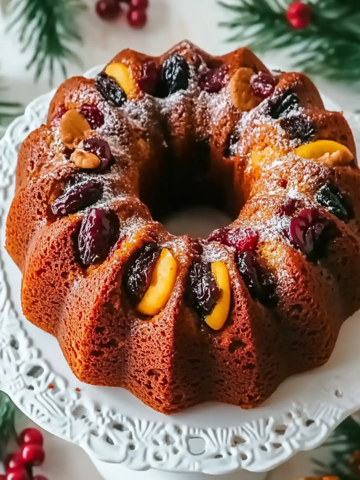 Festive Christmas Fruit Bundt Cake That Impresses Every Guest 4 Christmas Fruit Bundt Cake