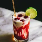 Cherry Lime Frost Dirty Soda