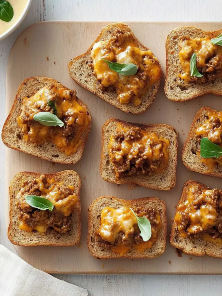 Hearty Rye Melts