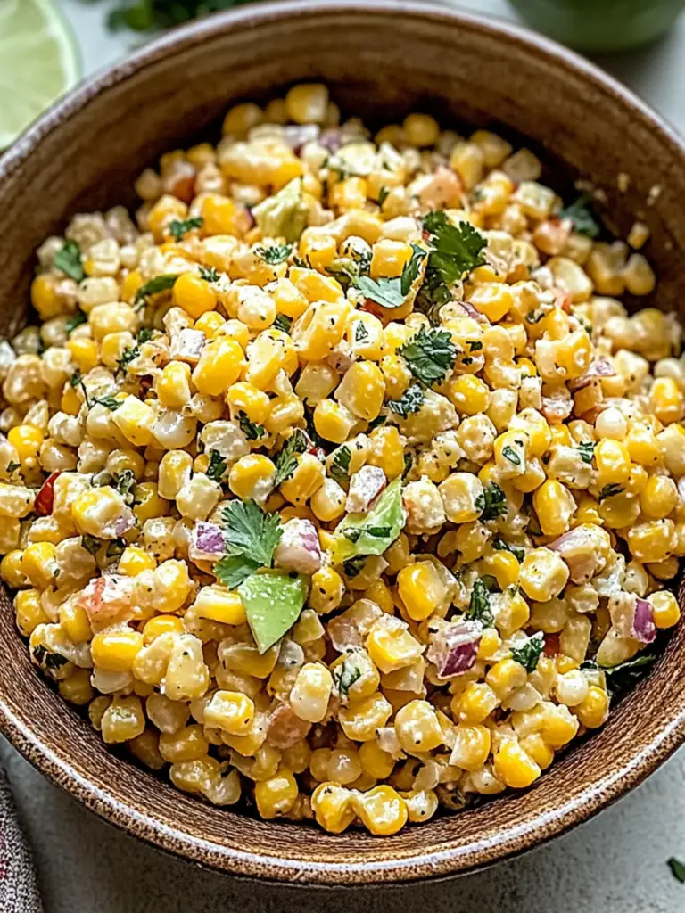 Mexican Street Corn Pasta Salad