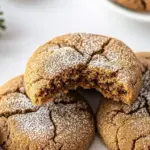 Molasses Crinkle Cookies
