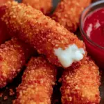 Spicy Hot Cheeto Mozzarella Sticks for Ultimate Snacking Fun 4 Hot Cheeto Mozzarella Sticks