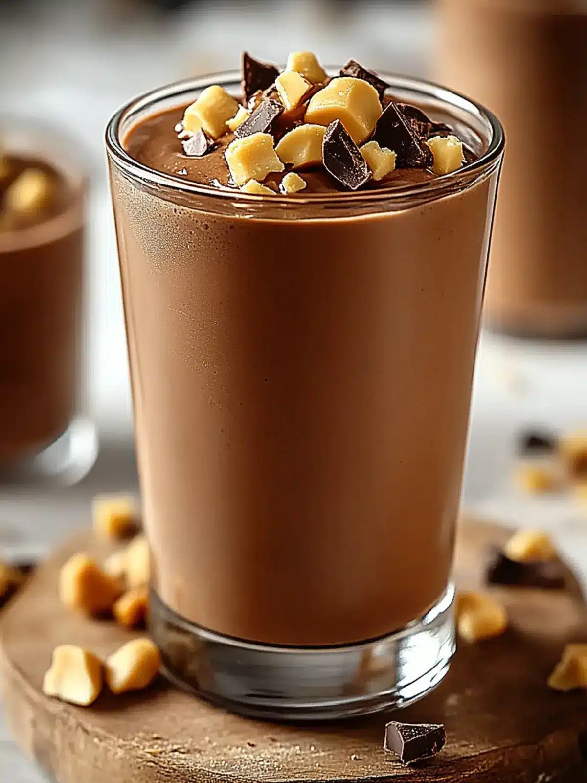 Creamy Chocolate Peanut Butter Smoothie for Energizing Delights 2 Chocolate Peanut Butter Smoothie