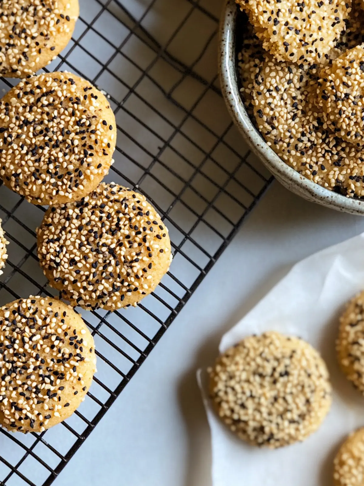Toasted Sesame Cookies: Your New Favorite Chewy Delight 3 Toasted Sesame Cookies