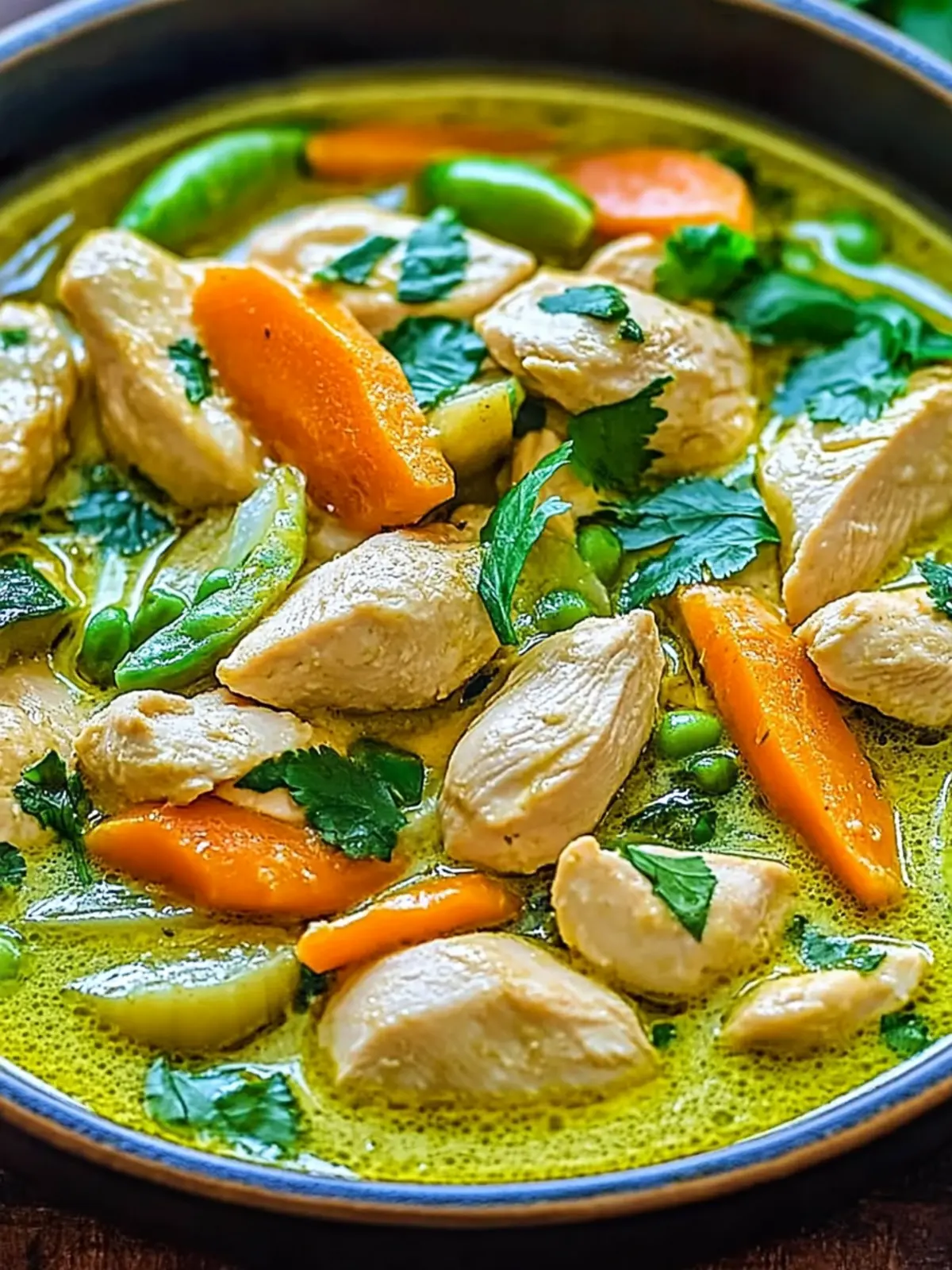 Delicious Green Thai Chicken Coconut Curry You’ll Love 2 Green Thai Chicken Coconut Curry