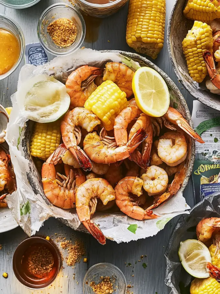 Vietnamese-Cajun Shrimp Boil