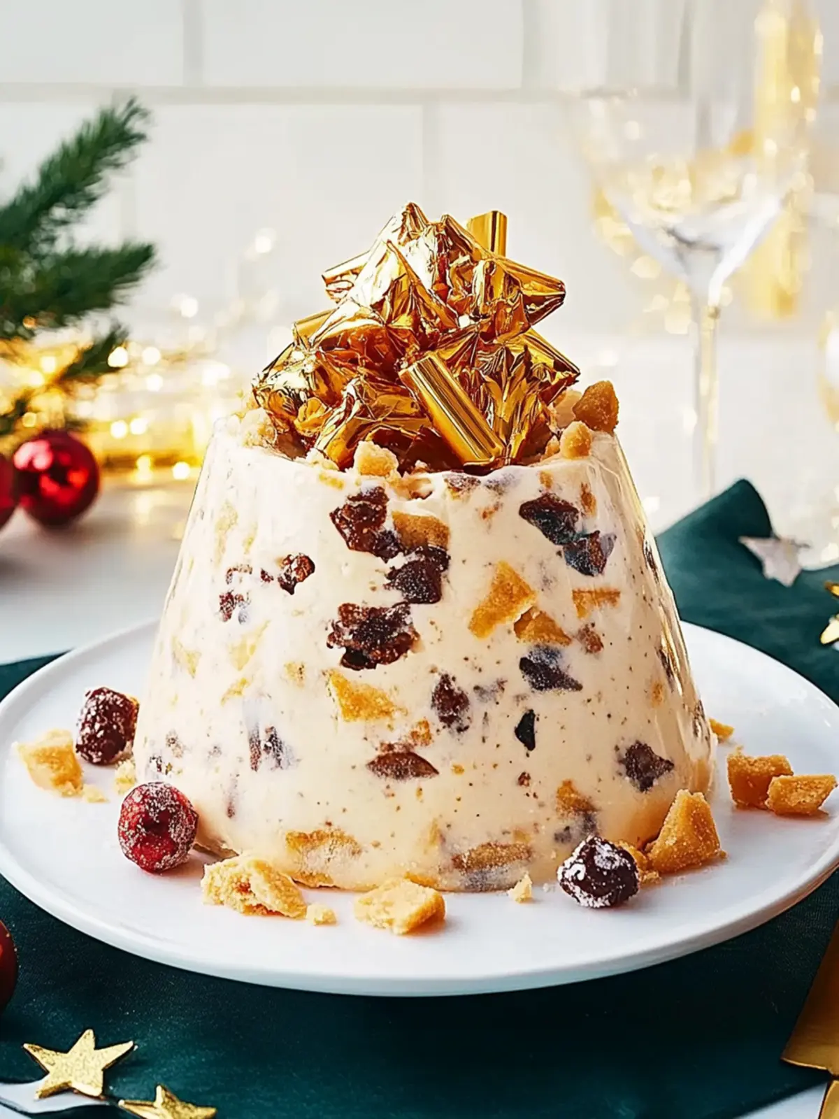 Brandy Butter Christmas Pudding