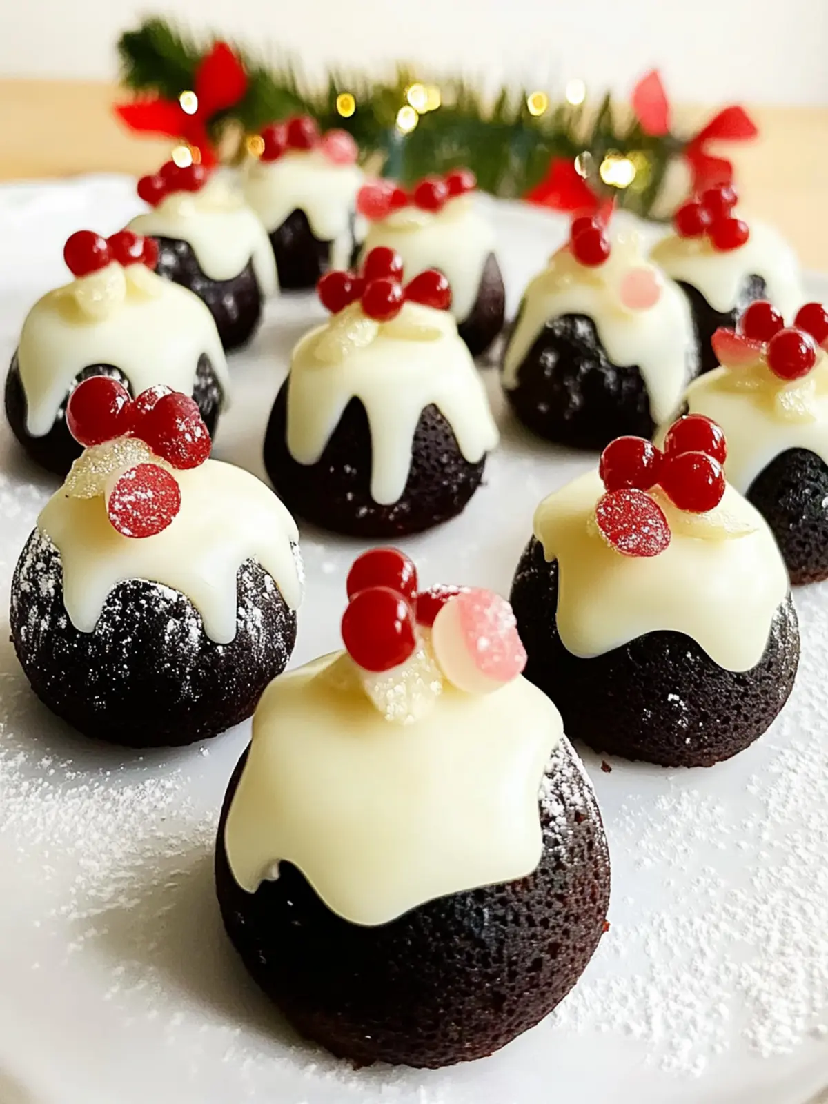 Mini Christmas Puddings