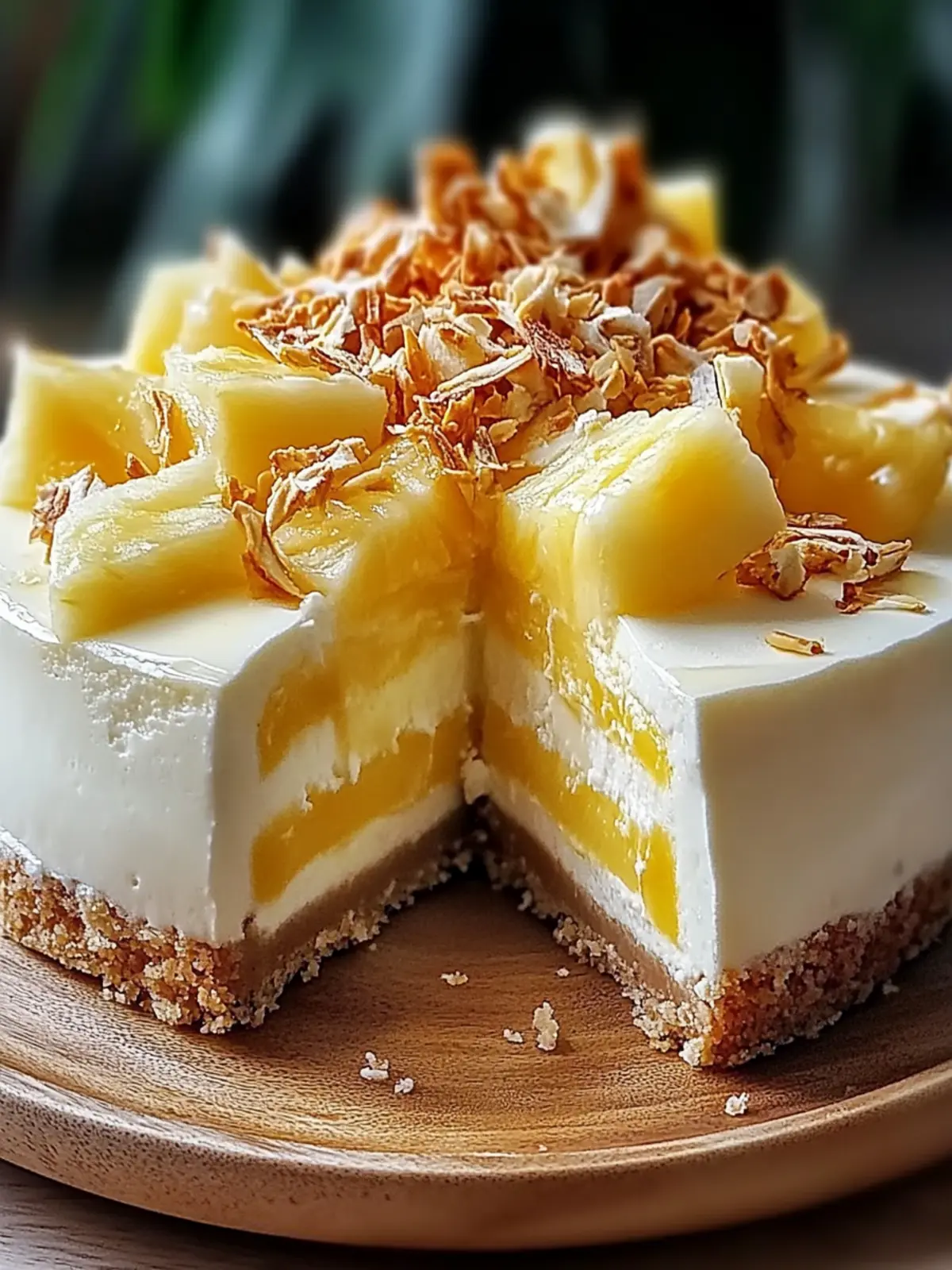 Pineapple Heaven Cheesecake: A Slice of Tropical Bliss 4 Pineapple Heaven Cheesecake
