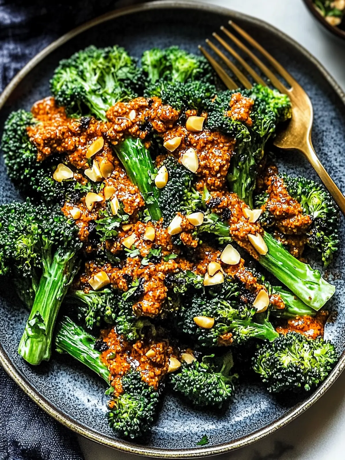 Charred Broccoli with Hazelnut Romesco for Perfect Smoky Flavor 4 Charred Broccoli with Hazelnut Romesco