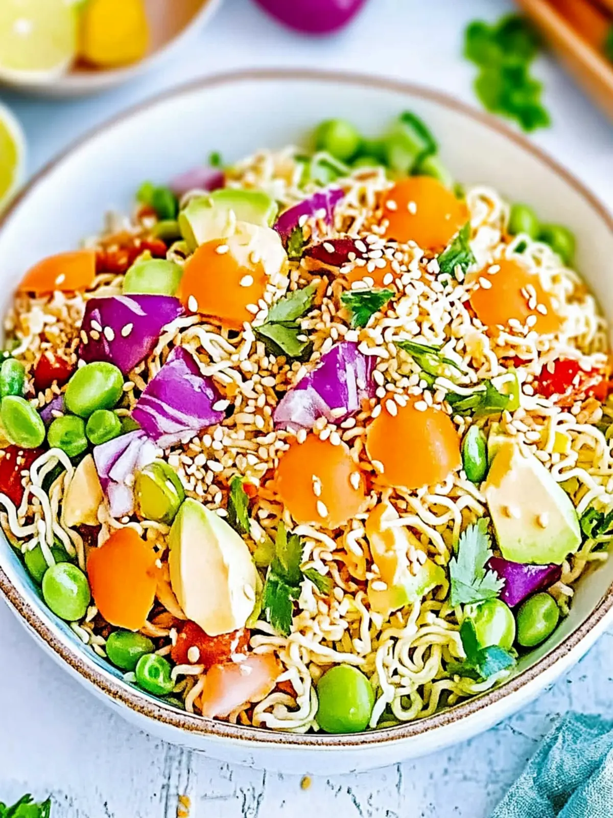Crispy Ramen Noodle Salad: Quick, Flavorful & Fresh Treat 4 Ramen Noodle Salad