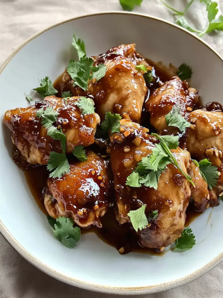 Hoisin Chicken Thighs