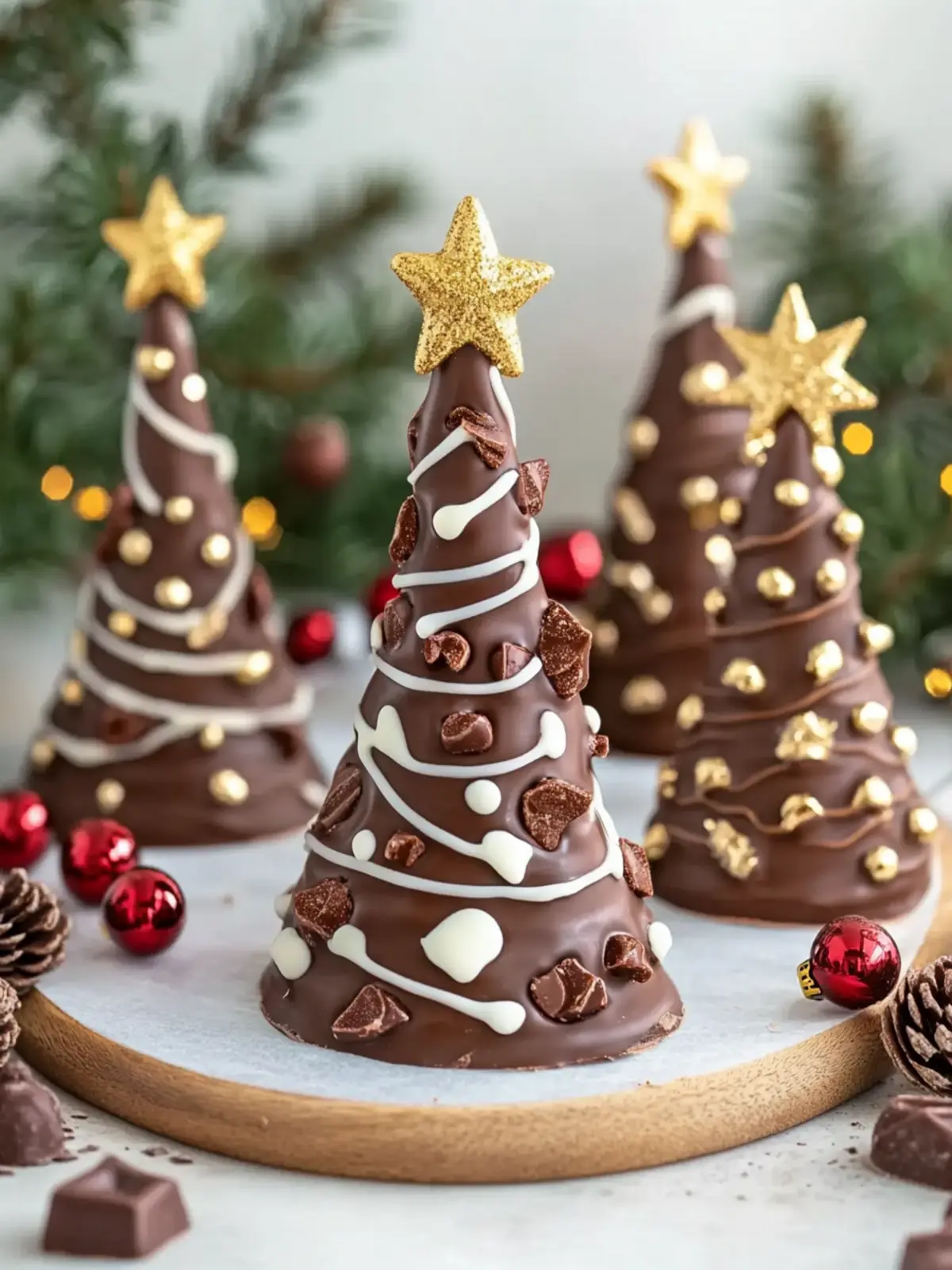 Festive Christmas Chocolate Trees That Wow Every Time 4 Christmas Chocolate Trees