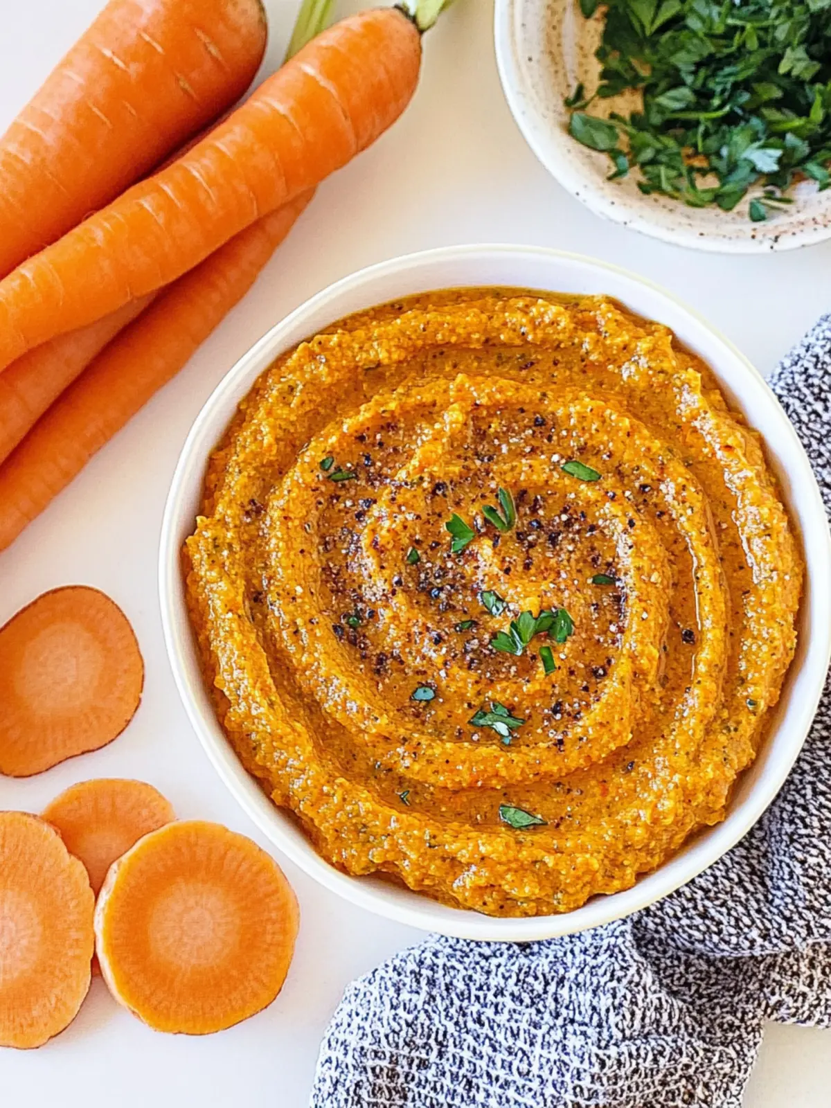 Easy Smoky Carrot Dip