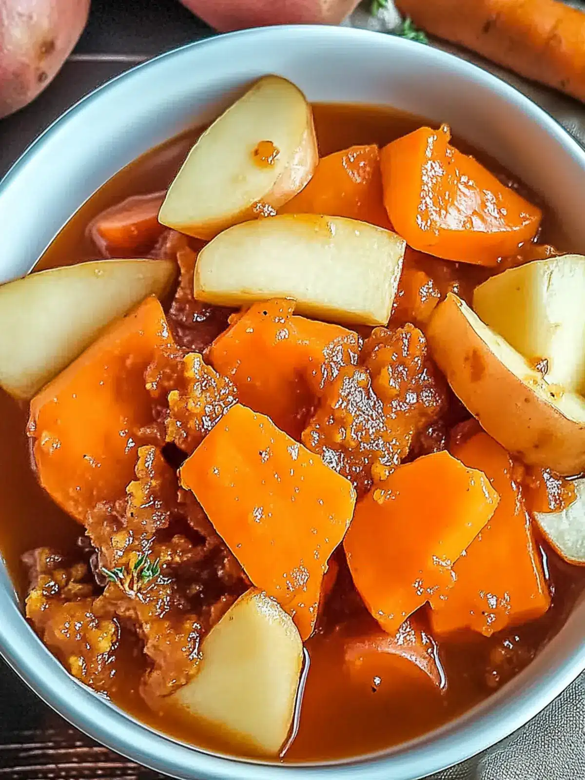 Sweet Potatoes and Apples: A Cozy Roasted Delight 2 Sweet Potatoes and Apples