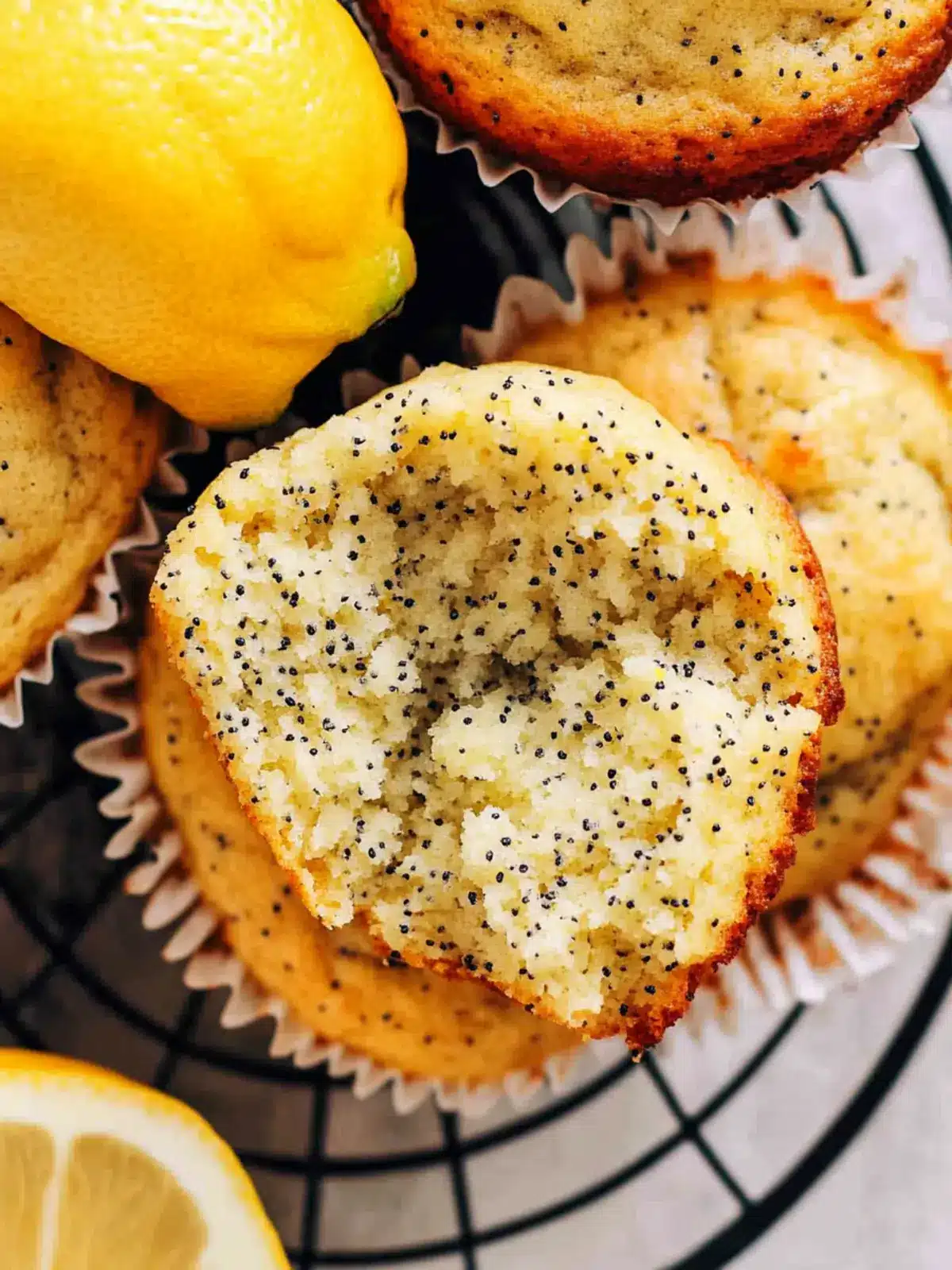 Zesty Lemon Poppy Seed Muffins That Brighten Your Day 4 Lemon Poppy Seed Muffins