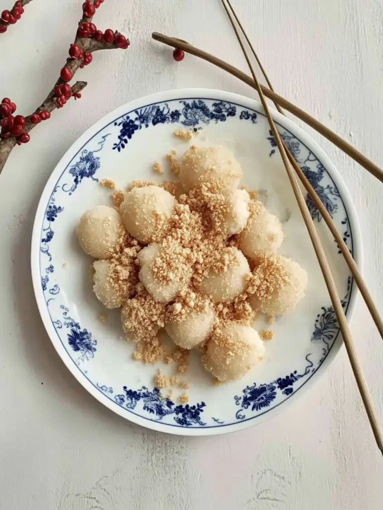 Muah Chee (Peanut Mochi)
