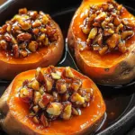 Maple Walnut Sweet Potatoes