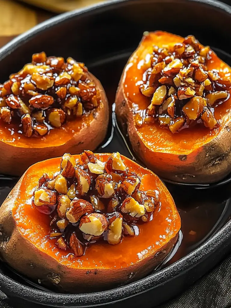 Maple Walnut Sweet Potatoes