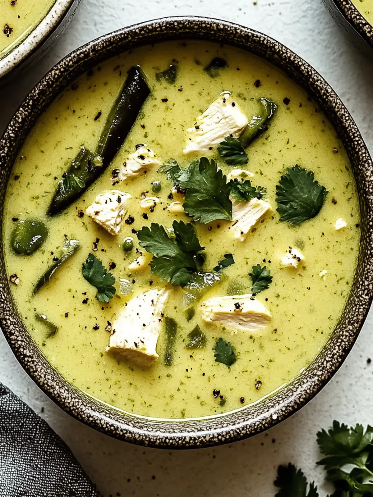 Roasted Poblano Soup