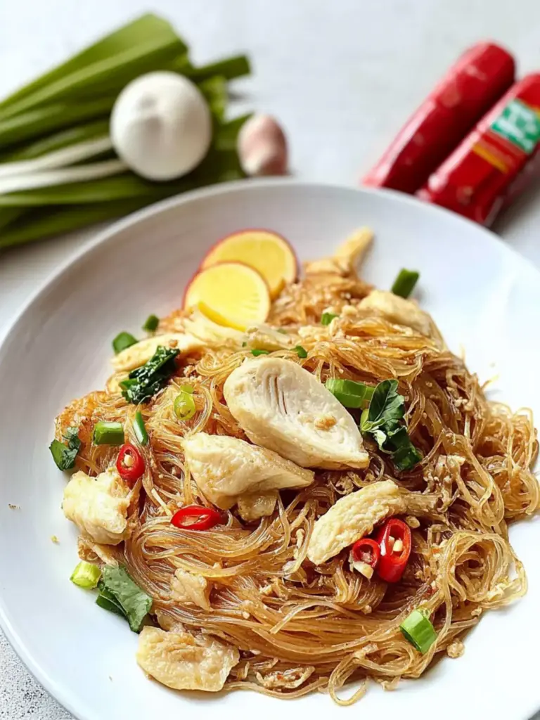 Singapore Mee Siam Goreng