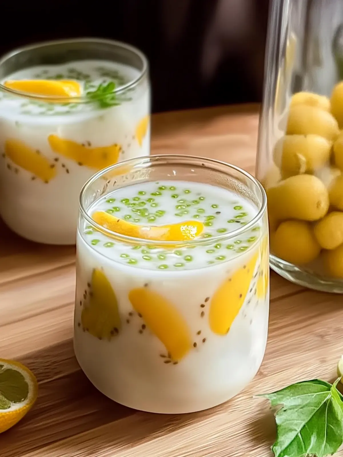 Delicious Nam Wan: Refreshing Coconut Milk Fruit Dessert 5 Nam Wan