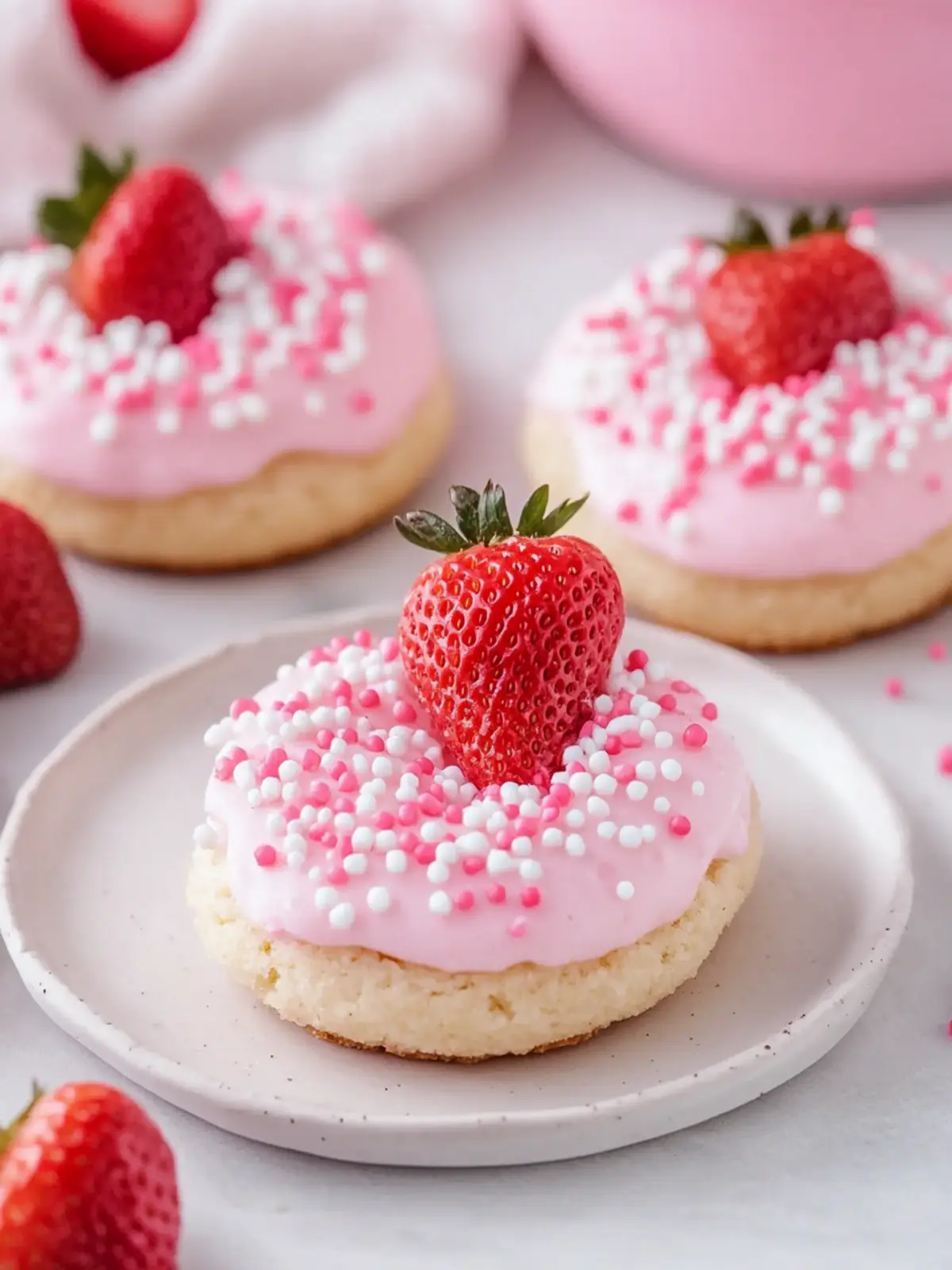 Irresistible Strawberry Kiss Cookies for Sweet Celebrations 4 Strawberry Kiss Cookies