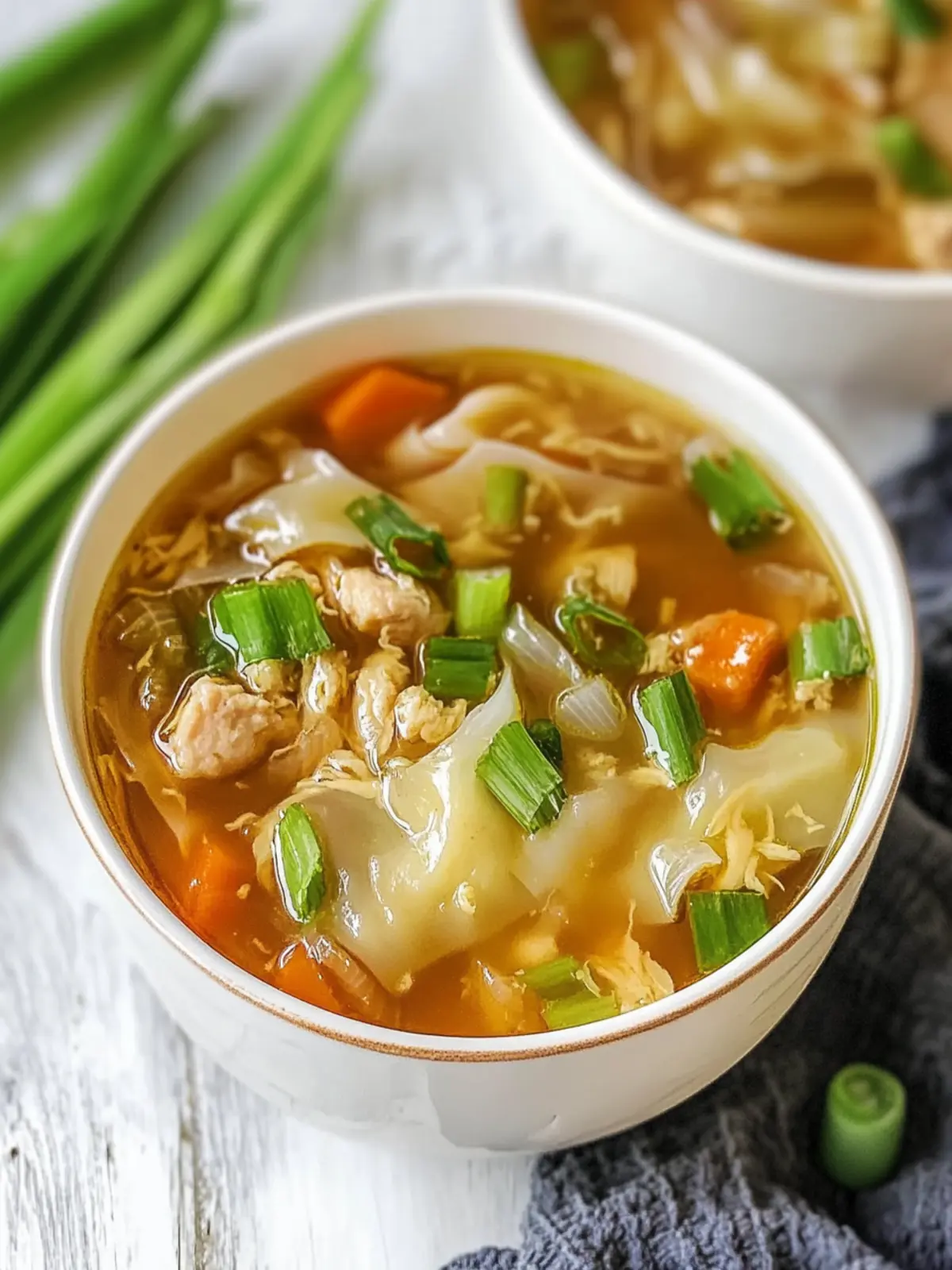 Cozy Easy Egg Roll Soup: A Heartwarming Twist on Tradition 3 Easy Egg Roll Soup