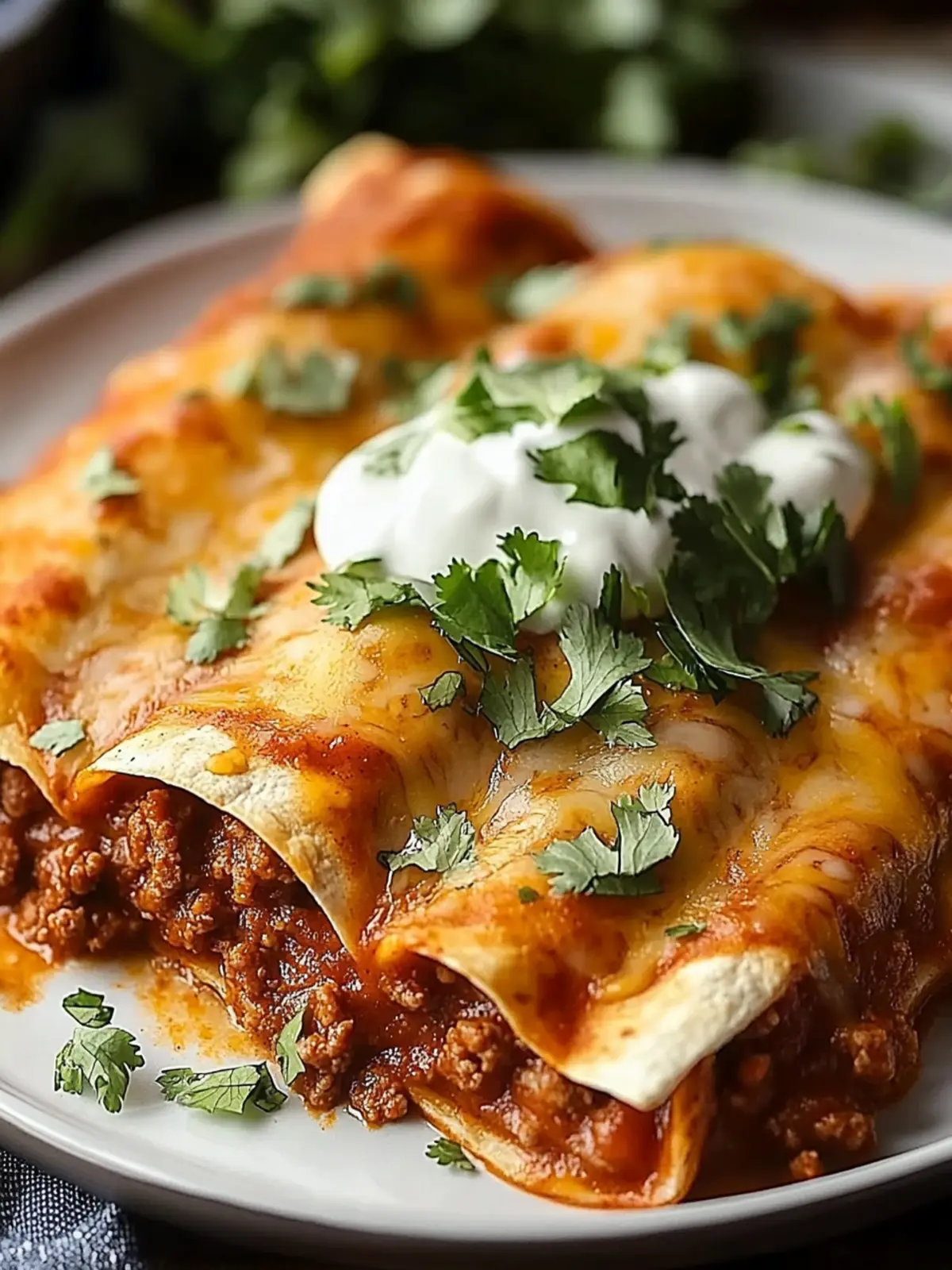 Savory Ground Beef Enchiladas for the Ultimate Cozy Night 4 Ground Beef Enchiladas