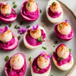 Beet Pickled Deviled Eggs for a Colorful Twist on Classic! 13 Beet Pickled Deviled Eggs